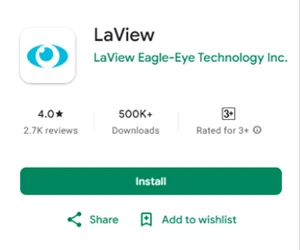 updated version of the Laview app